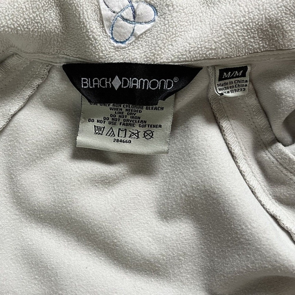 Black Diamond Women's Soft Shell Jacket White Sz M Ski Snowboard Winter Coat - Picture 4 of 9
